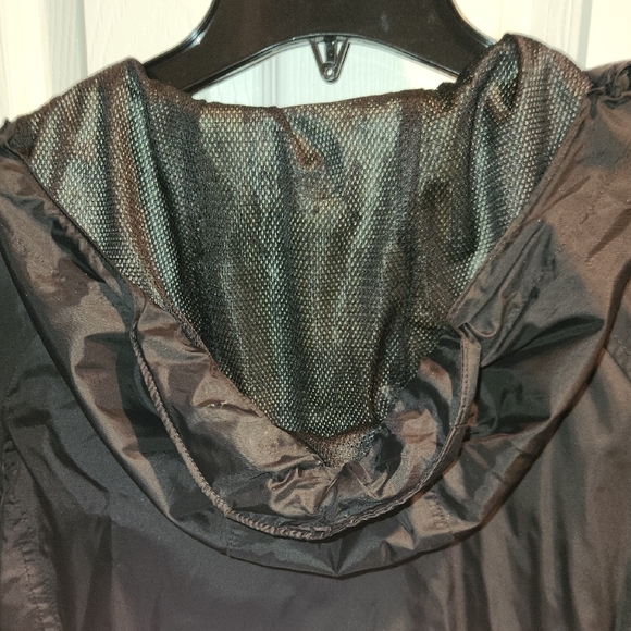 Columbia Charcoal Hooded Rain Jacket - Picture 5 of 5